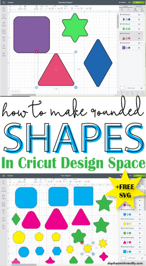 Make Rounded Corners In Cricut Design Space Free Svg Rounded Shapes