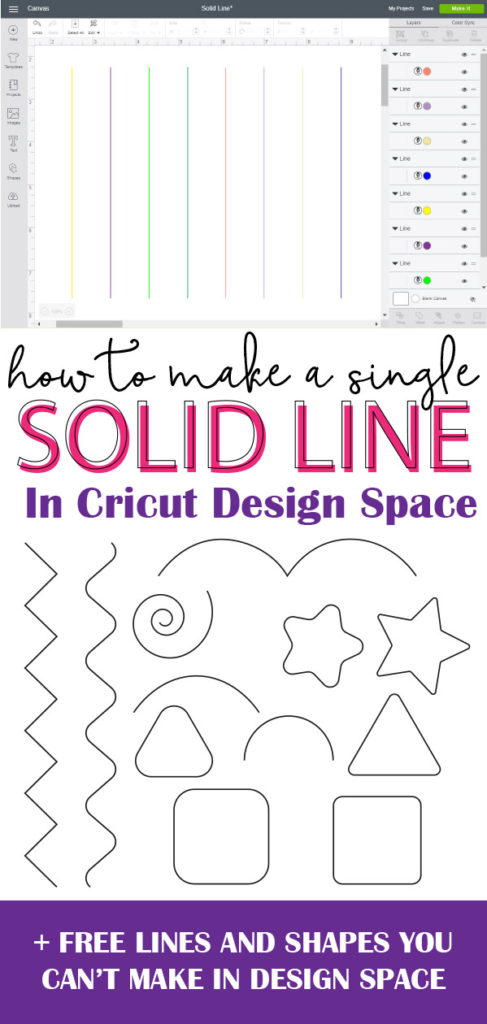 Download How to draw a solid line in Cricut Design Space?