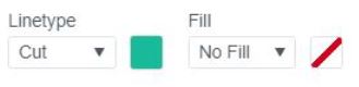 Linetype and Fill Icon