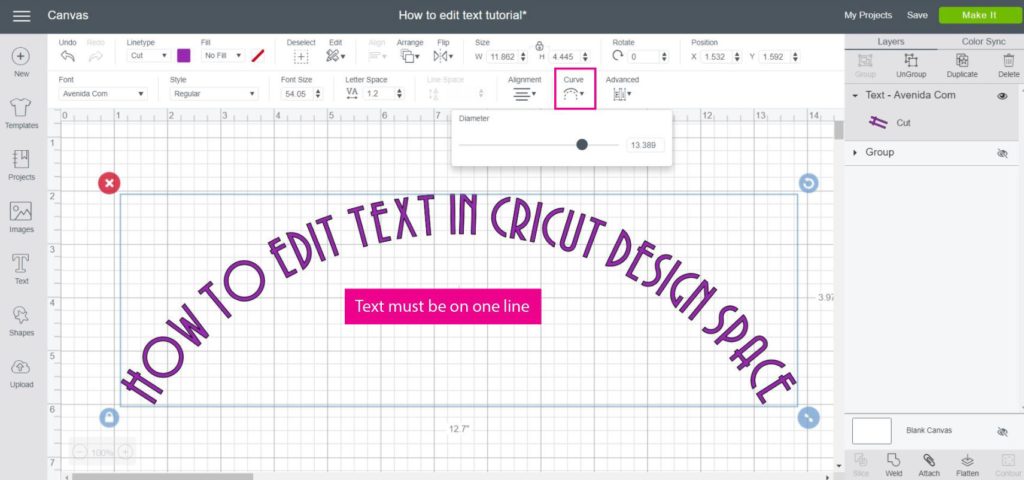 How to Edit Text in Cricut Design Space Like a Pro