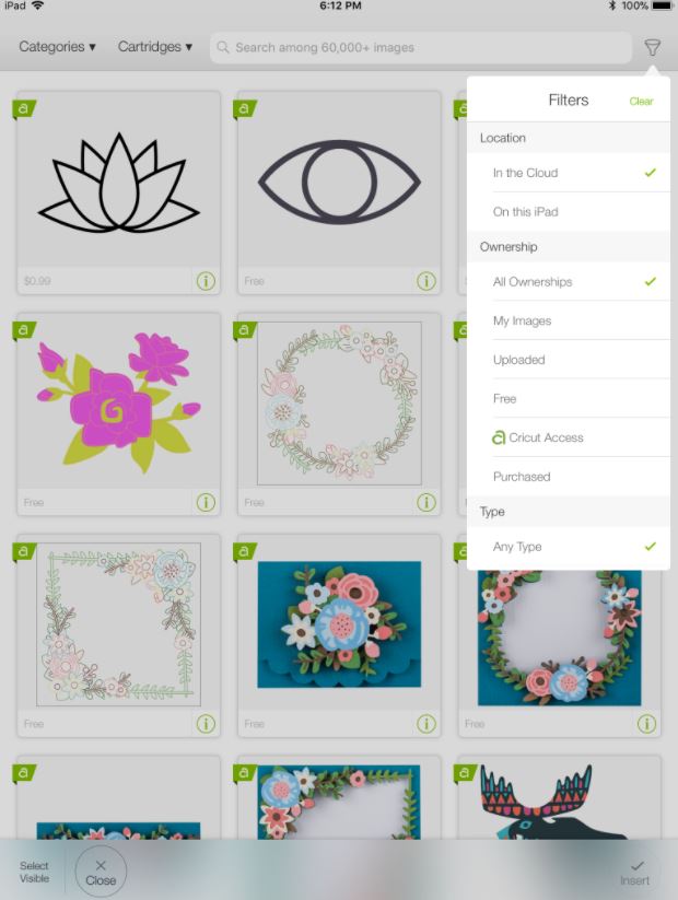 Images Screenshot