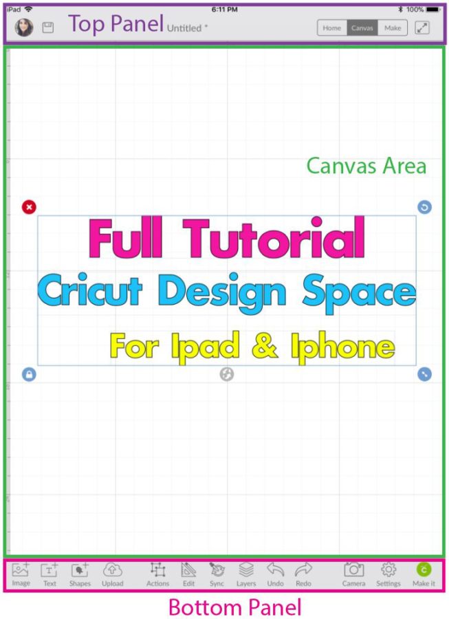 Download How to use Cricut Design Space on your Ipad & Phone - Full Tutorial