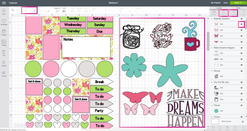 How To Make Stickers With Your Cricut Free Sticker Layout Templates,Modern Dining Table Designs Wooden Glass Top