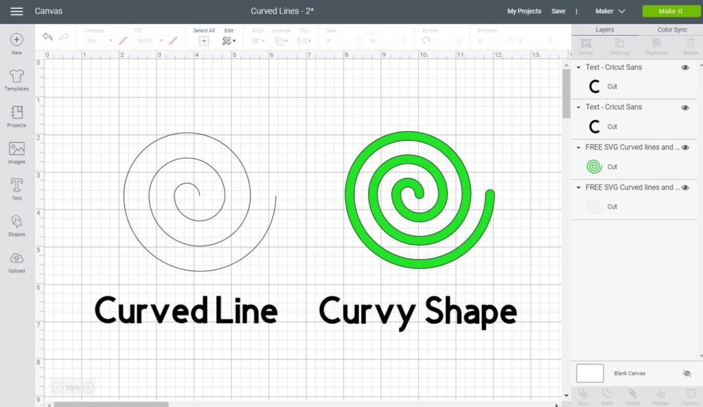 Download How To Make A Curved Line In Cricut Design Space Free Svg Curvy Lines SVG, PNG, EPS, DXF File