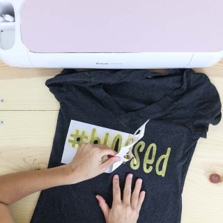 DIY Freezer Paper Stencils with (or without) your Cricut