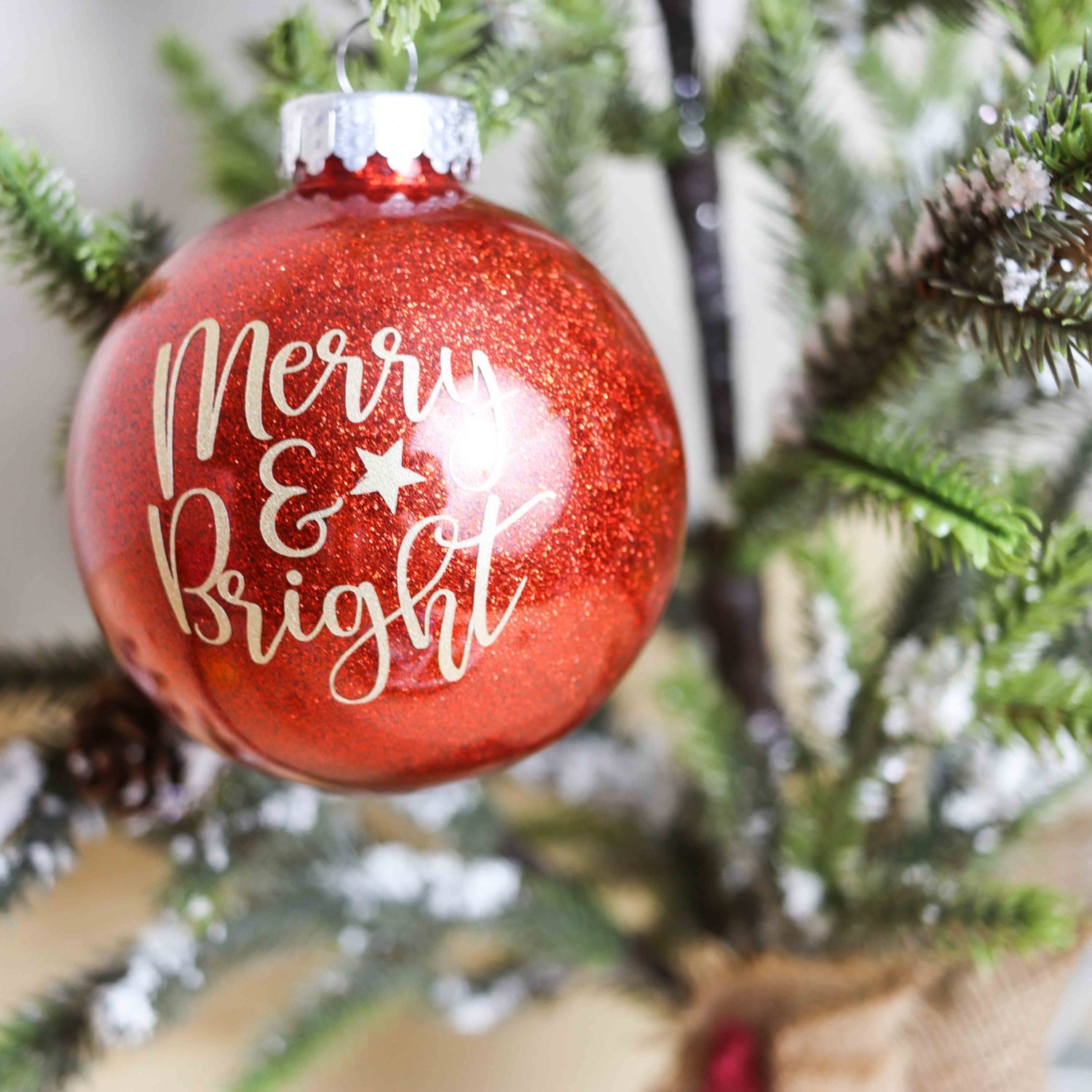 Download Diy Christmas Ornaments With Cricut Glitter Paint More PSD Mockup Templates