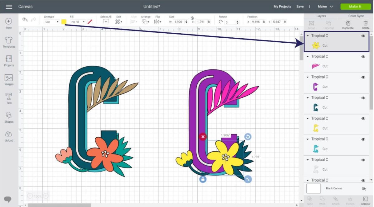 clip studio separate colors into layers