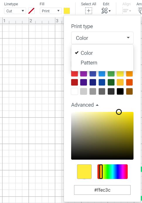 Changing Colors for Print then Cut images in Cricut Design Space Desktop