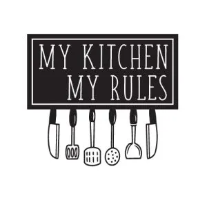 My kitchen my rules - Free SVG