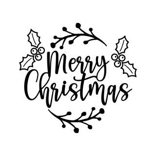 Christmas Free SVG_Merry Christmas wreath